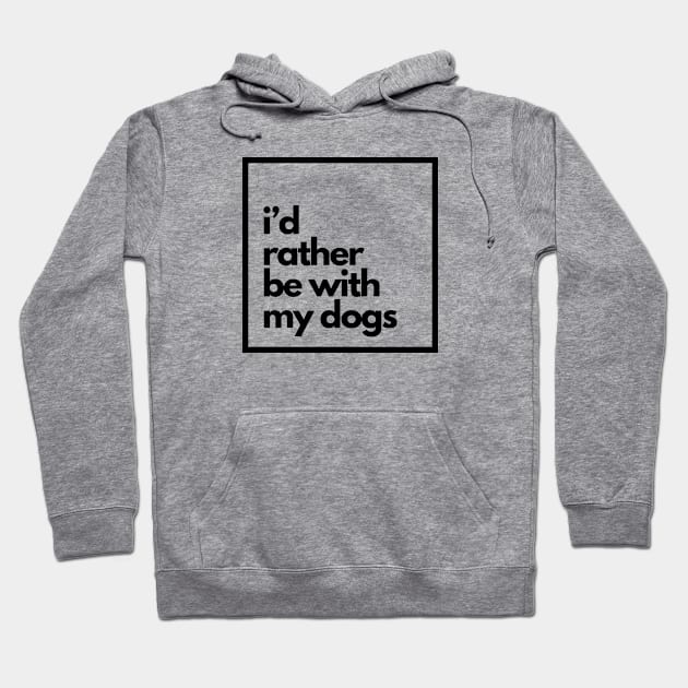 Dogs > People Hoodie by DDT Shirts